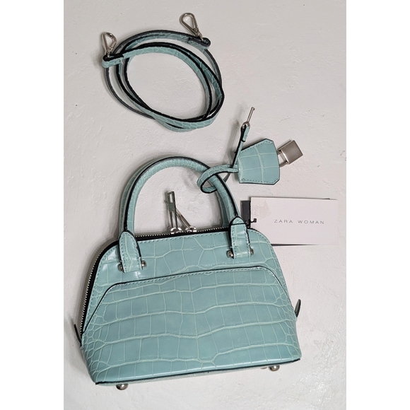 ZARA Croc Mini Bag - Picture 8 of 15